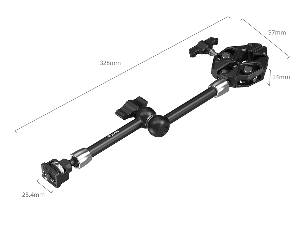 SmallRig 5312 Yengeç Kelepçeli Magic Arm
