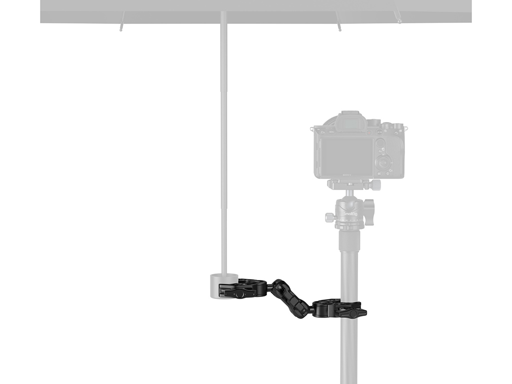SmallRig 5453 Çift Başlıklı Süper Clamp