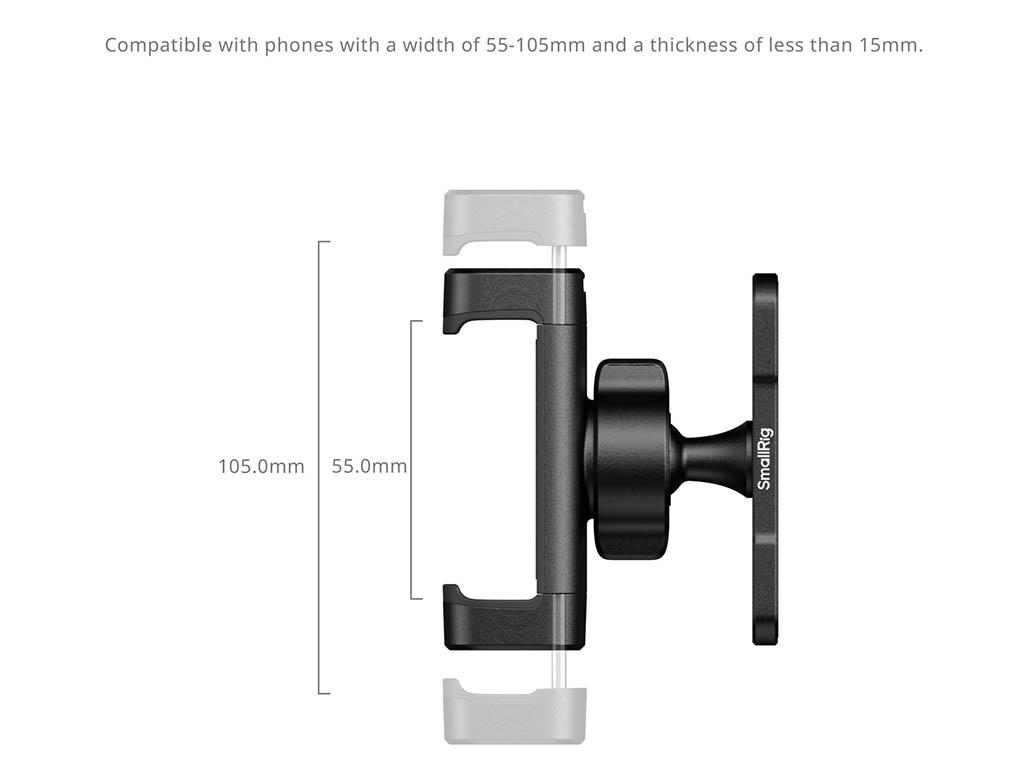 SmallRig 5582 Manyetik Magsafe Bağlantılı Telefon Tutucu
