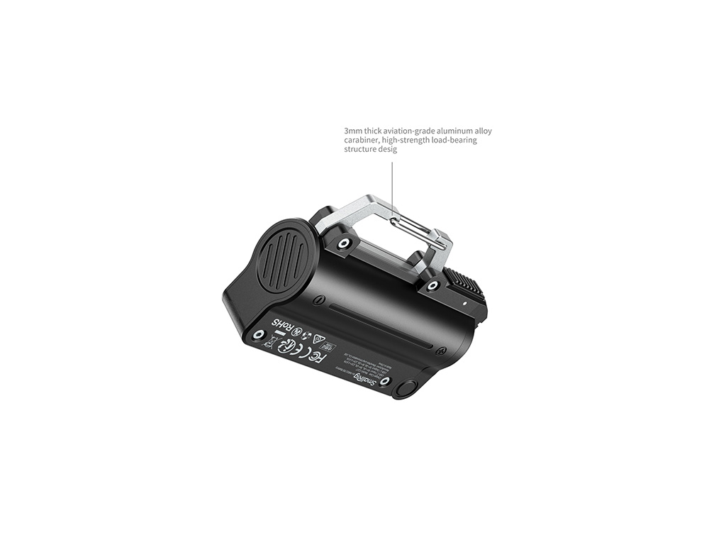SmallRig 6090 2' si 1 Arada 5000mAh Klipsli Şarj Cihazı ve Powerbank Değiştirilebilir Bataryalı