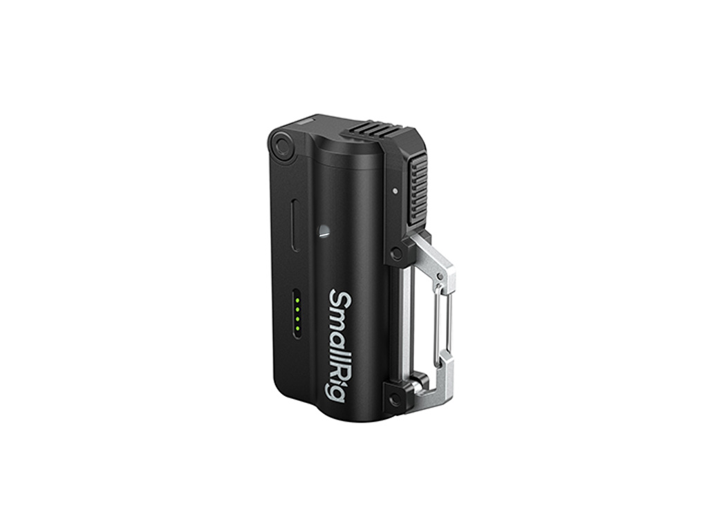 SmallRig 6090 2' si 1 Arada 5000mAh Klipsli Şarj Cihazı ve Powerbank Değiştirilebilir Bataryalı