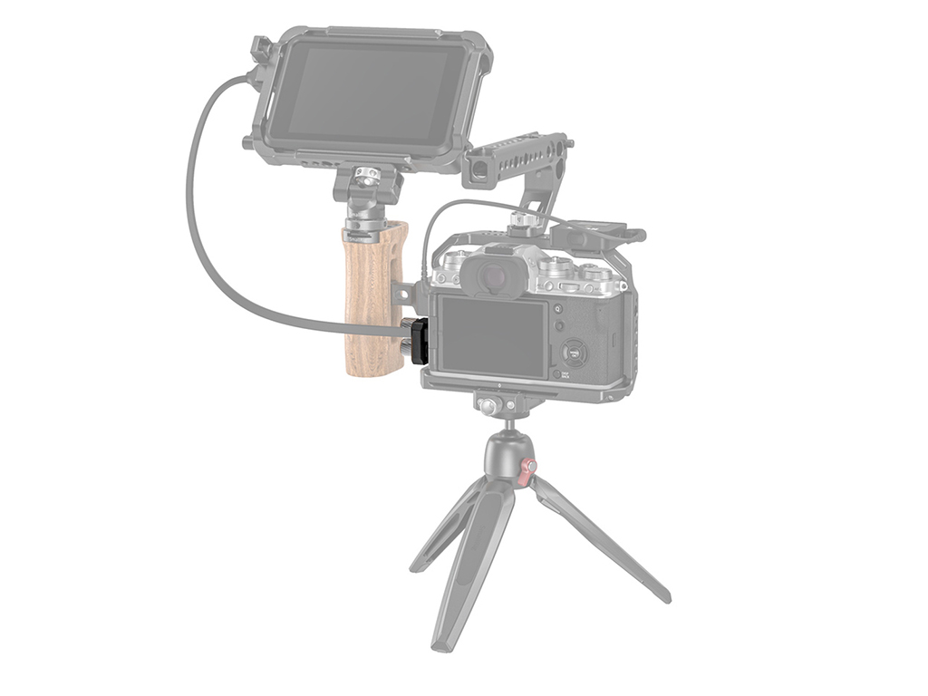 SmallRig BSC2809 X-T4 Kafes için HDMI ve USB Type-C Kablo Kelepçesi