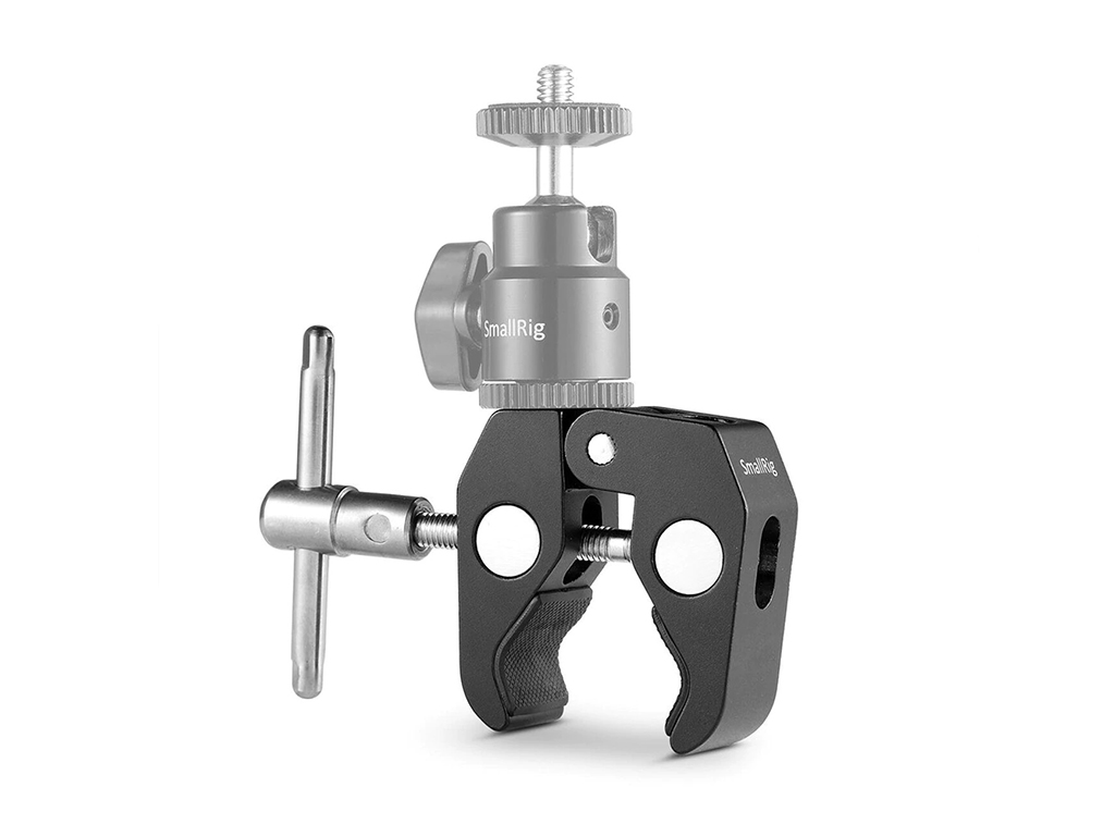 SmallRig 735 1/4" ve 3/8" Vida Yuvalı Clamp