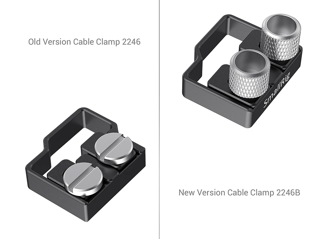 SmallRig 2246B BMPCC 6K ve 4K Kafesler için HDMI ve USB-C Kablo Kıskacı