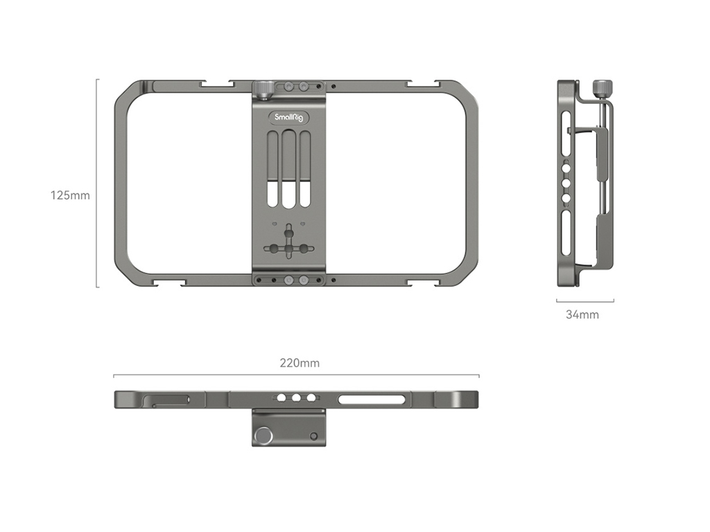 SmallRig 2791B Evrensel Mobil Telefon Kafesi