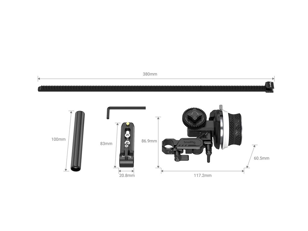 SmallRig 3010 F40 Mini Follow Focus Kit