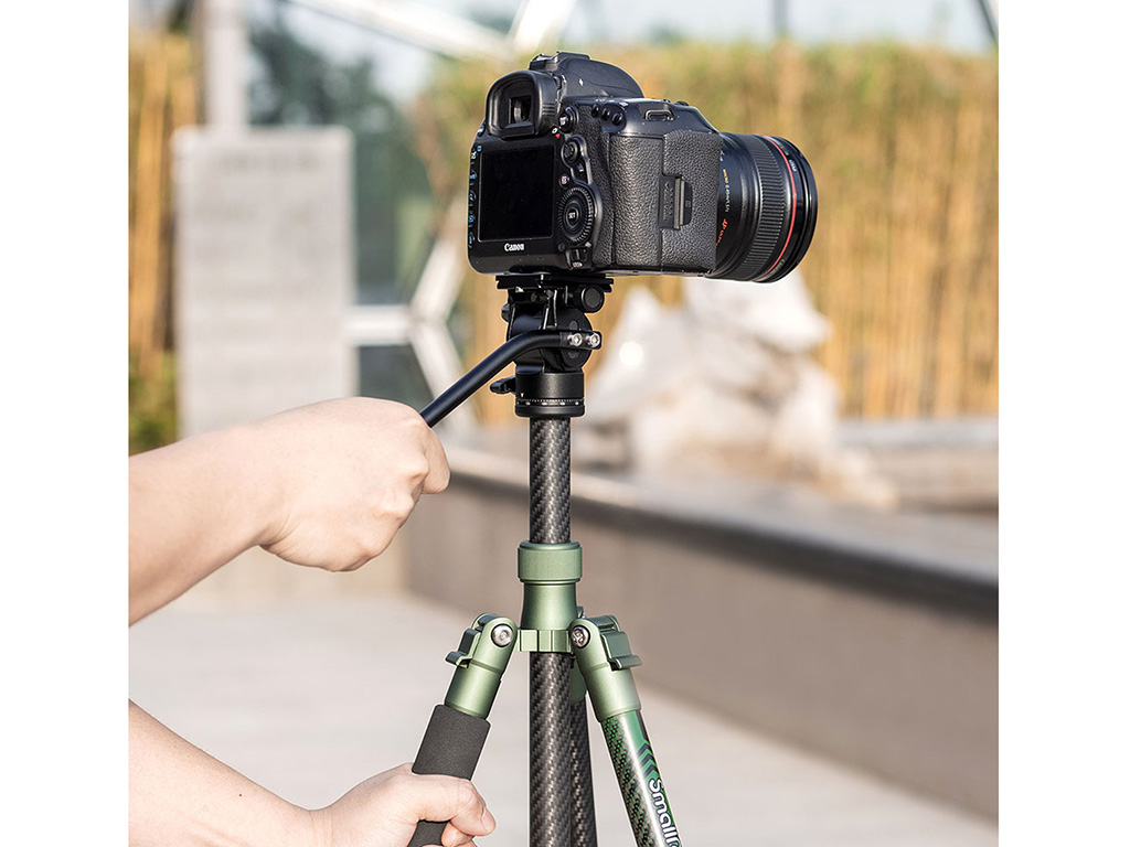 SmallRig 3259 CH10 Akışkan 3kg Taşıma Kapasiteli Video Tripod Başlığı