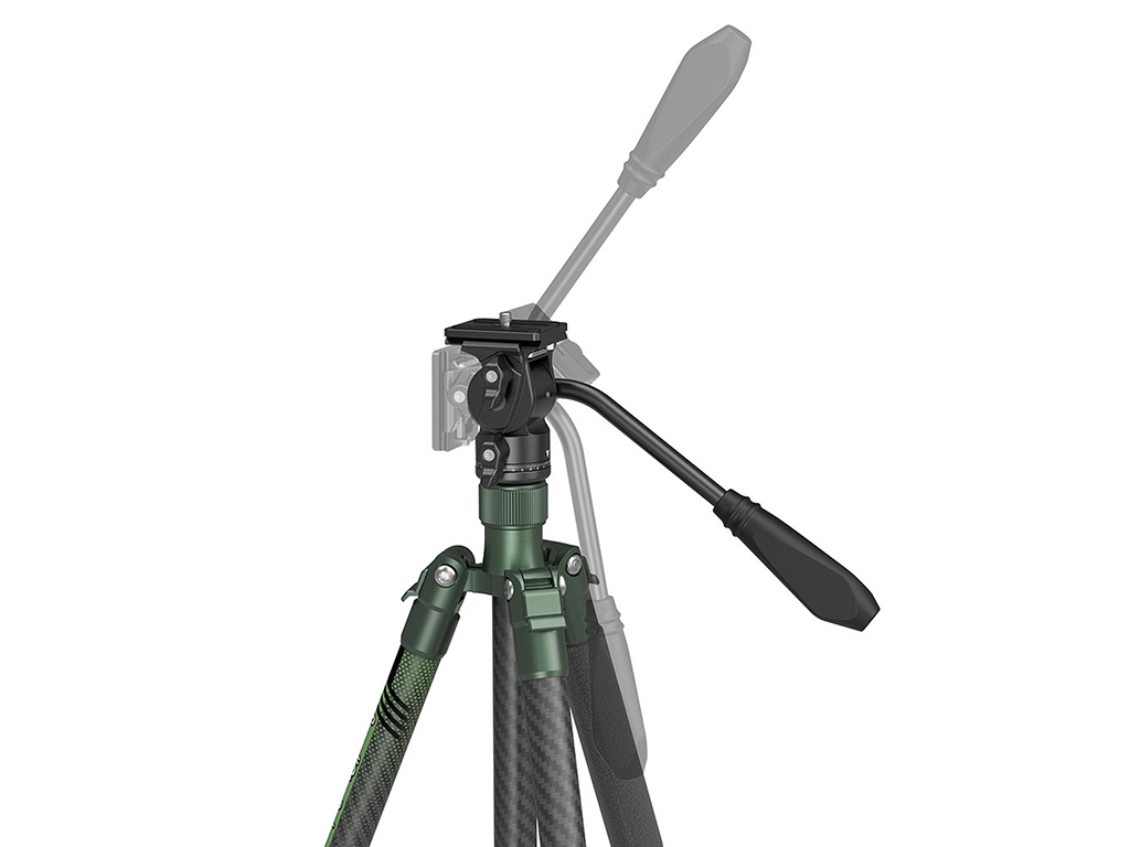 SmallRig 3259 CH10 Akışkan 3kg Taşıma Kapasiteli Video Tripod Başlığı