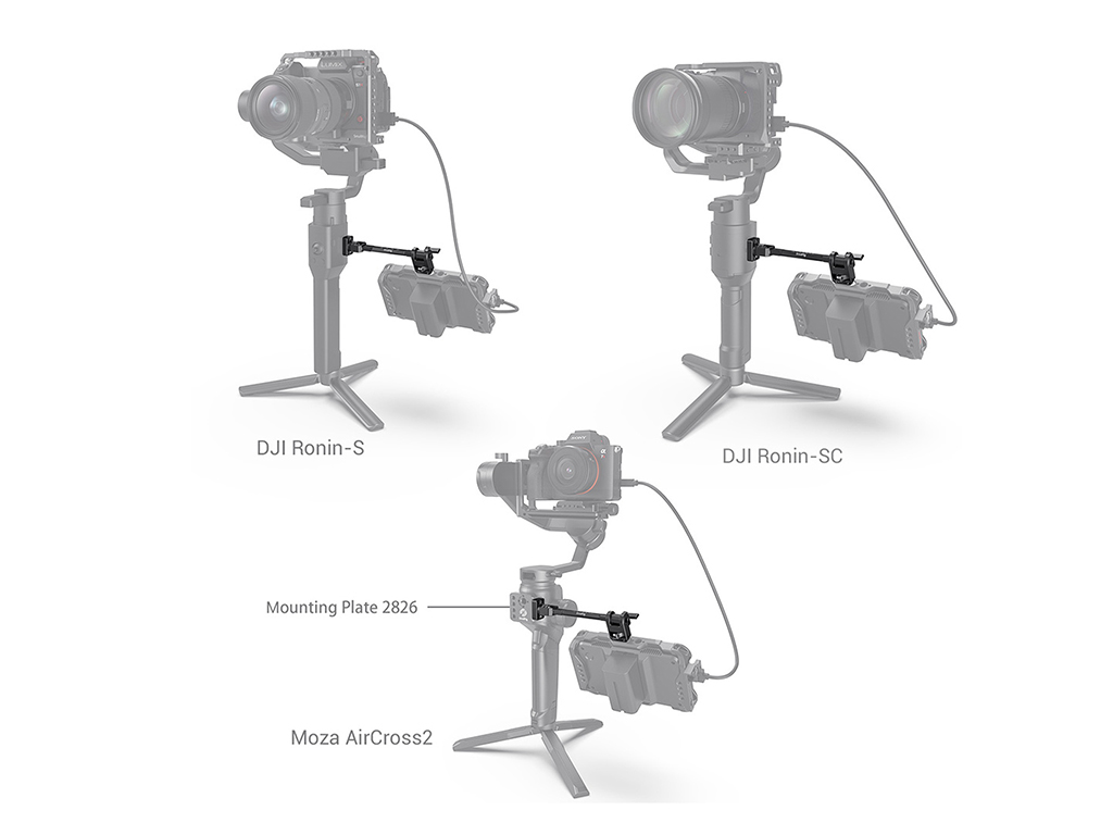 SmallRig 2889 Gimbal Monitör Montaj Aparatı