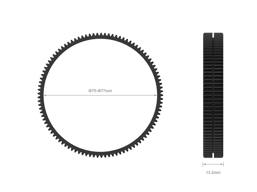 SmallRig 3294 Follow Focus için 75-77mm Halka