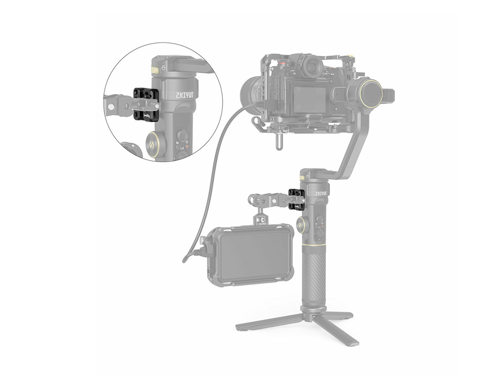 SmallRig 2995 Zhiyun Crane 2S İçin Yan Bağlantı Plakası