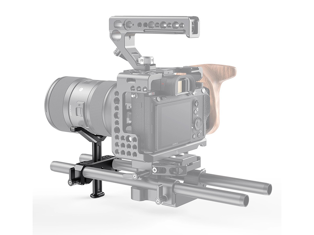 SmallRig BSL2681 15mm Rod Çubuk için Lens Desteği