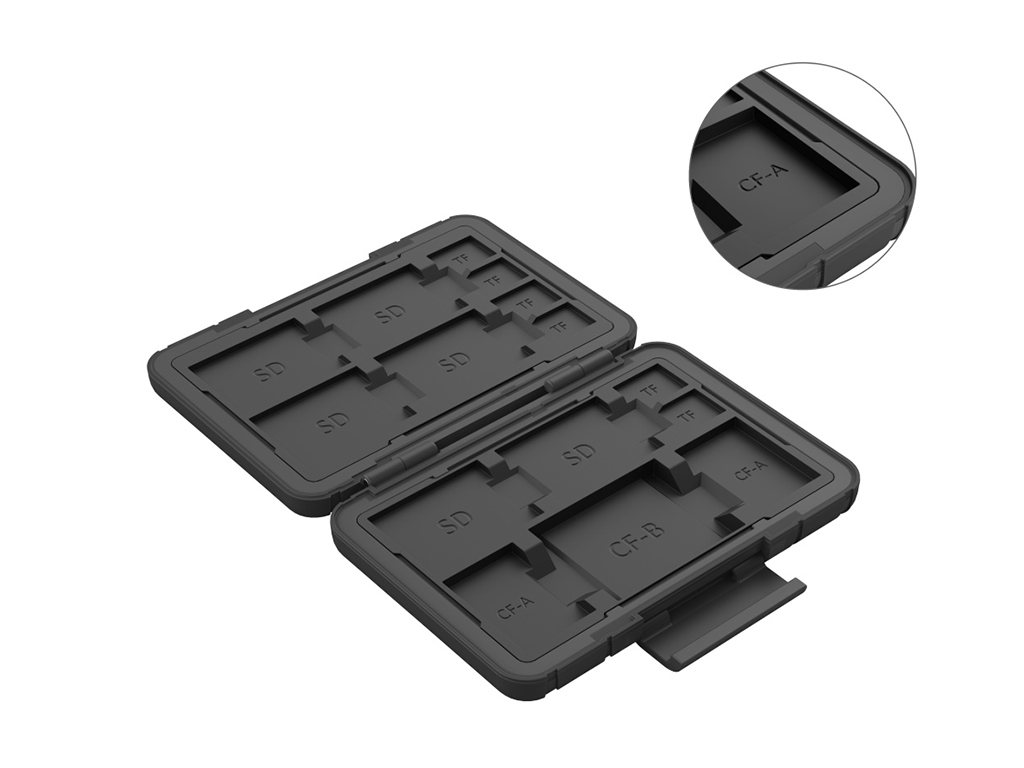 SmallRig 3192 Hafıza Kartı Kutusu (15 Kart Kapasiteli) 15 Kart Kapasiteli