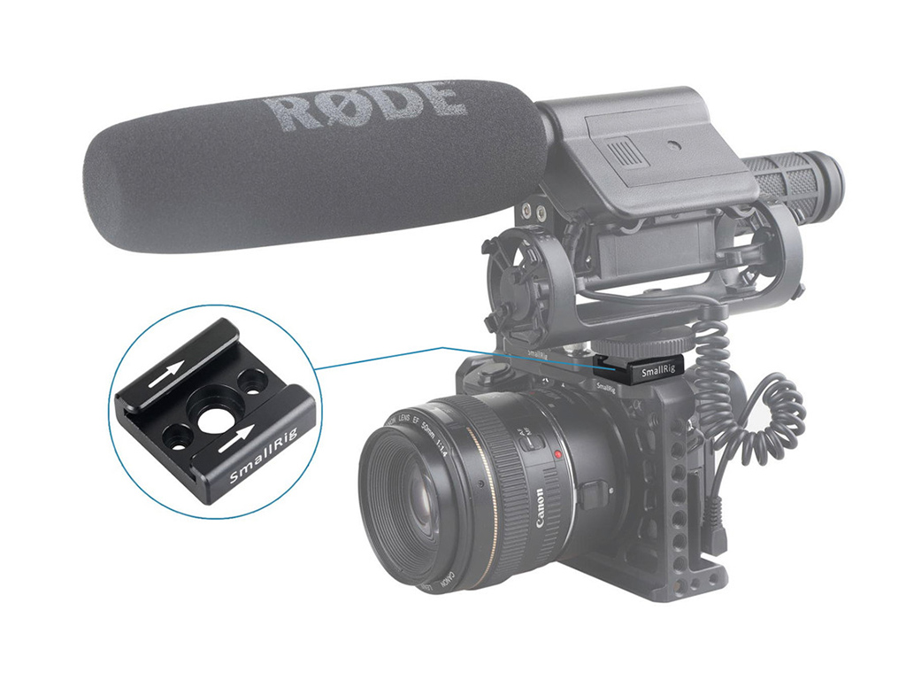 SmallRig 1241 Cold Shoe Bağlantı Adaptörü