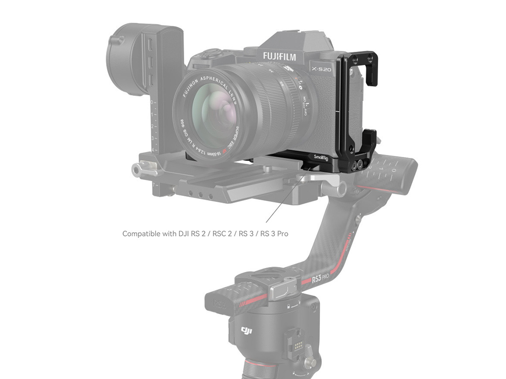 SmallRig 4231 Fujifilm X-S20 Uyumlu L Braket
