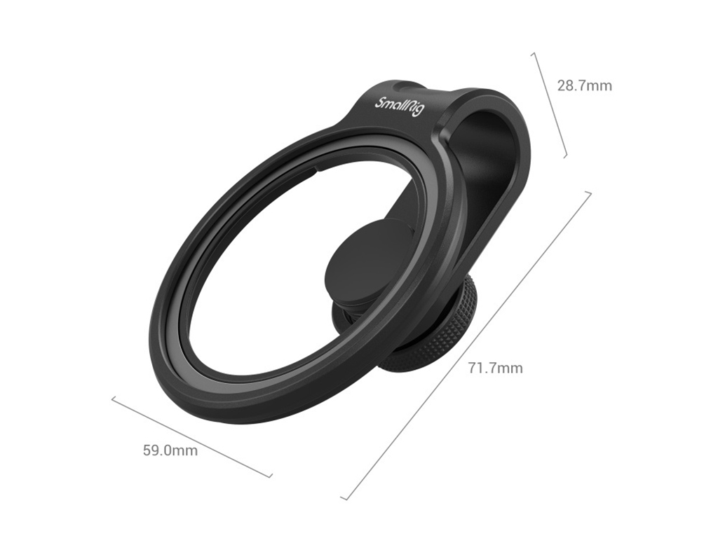 SmallRig 3845 Cep Telefonu için 52mm Manyetik Filtre Klipsi