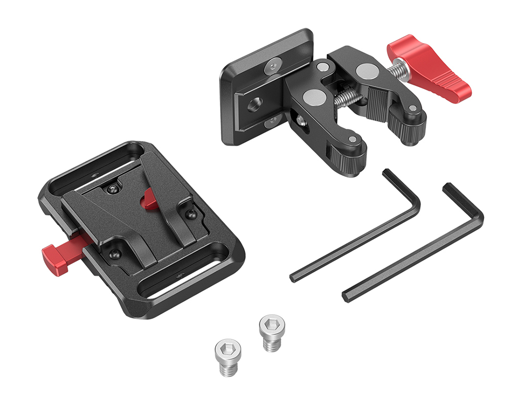 SmallRig 2989 Mandallı Mini V-Mount Batarya Plakası