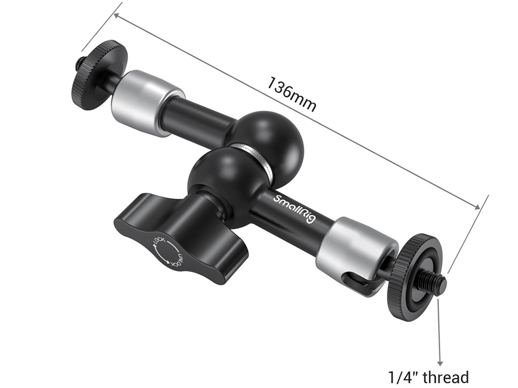 SmallRig 2065B 14cm Magic Arm 1,5kg Taşıma Kapasiteli