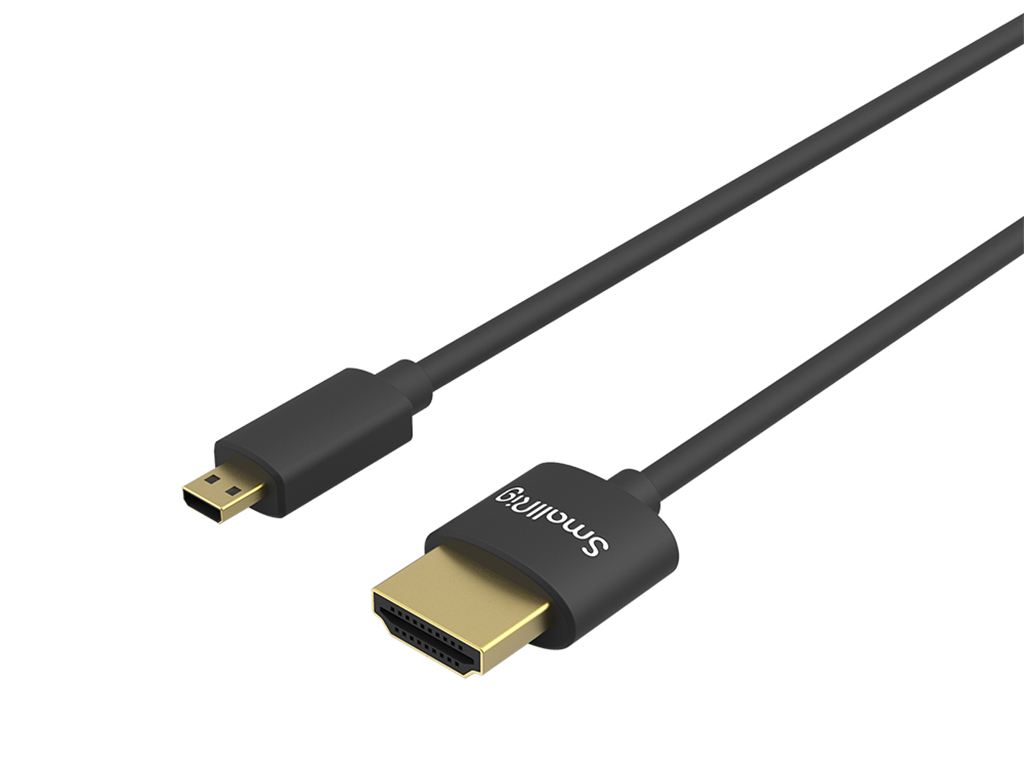 SmallRig 3042 35cm Ultra Slim 4K HDMI Kablo (D-A) Mini HDMI to HDMI