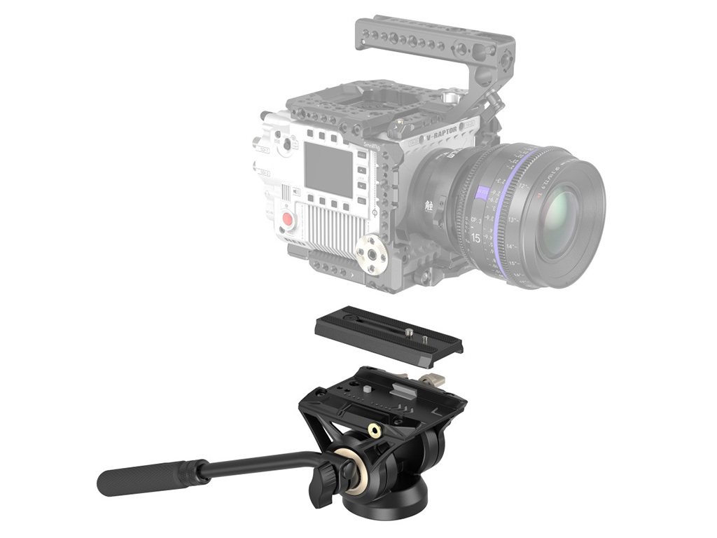 SmallRig 3985 DH-01 5kg Taşıma Kapasiteli Akışkan Video Başlığı