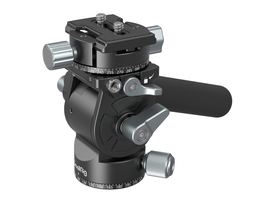 SmallRig 3457B Arca-Swiss 5kg Taşıma Kapasiteli Akışkan Video Başlığı