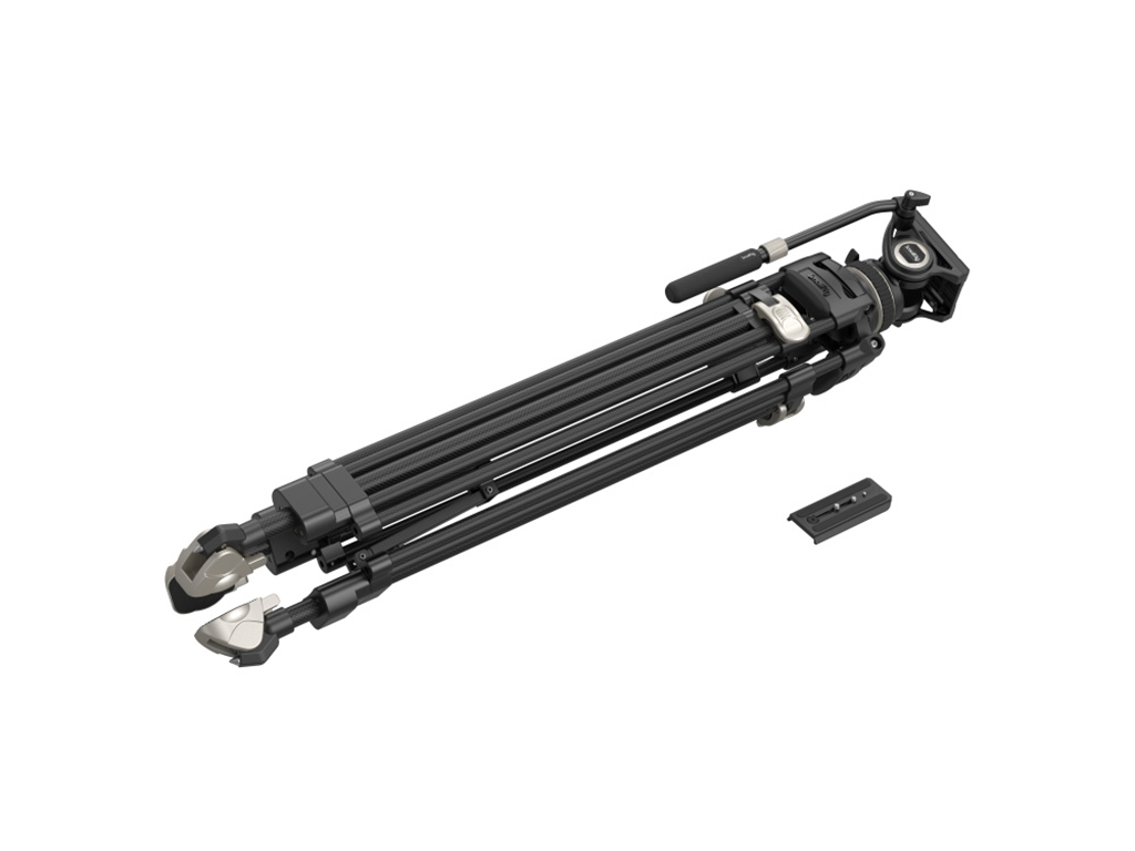 SmallRig 3989 AD-100 Karbon Fiber 10kg Taşıma Kapasiteli Video Tripodu  197cm Maksimum Uzunluk