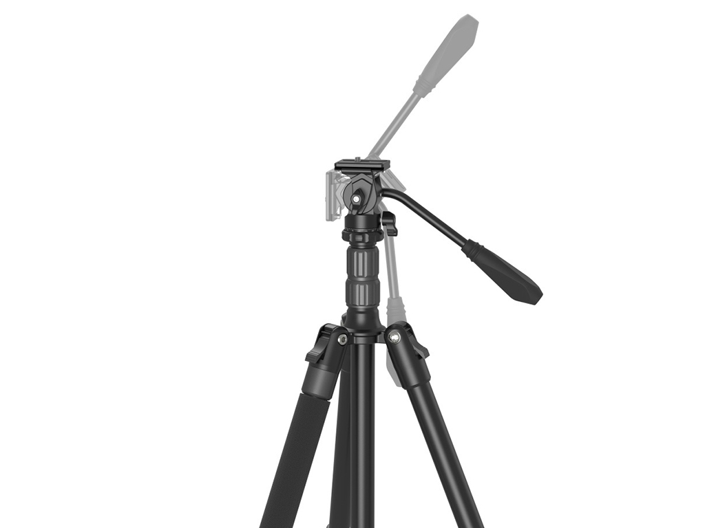 SmallRig 3760 CT180 Alüminyum 15kg Taşıma Kapasiteli Video Tripodu 180cm Maksimum Uzunluk