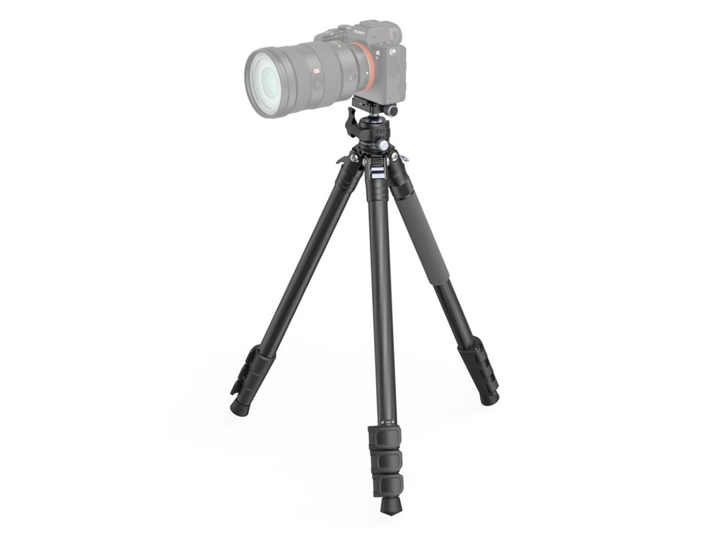 SmallRig 4060 AP-10 Karbon Fiber 12kg Taşıma Kapasiteli Fotoğraf Tripodu 158cm Maksimum Uzunluk