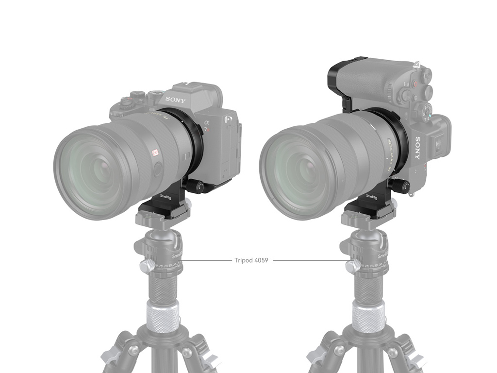 SmallRig 4148 Sony Uyumlu Yatay ve Dikey Dönebilen Montaj Plaka Kiti A7S III / A7I V / A7R V / A7R IV Uyumlu