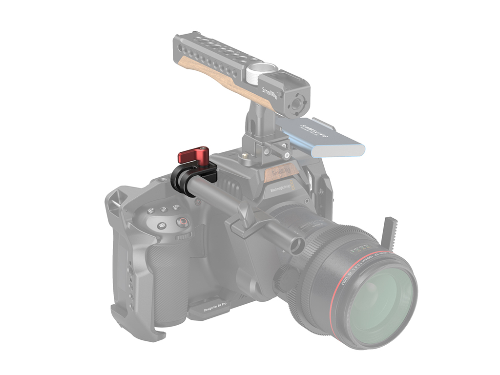 SmallRig 3276 BMPCC 6K Pro için 12mm/15mm Çubuk Kelepçesi