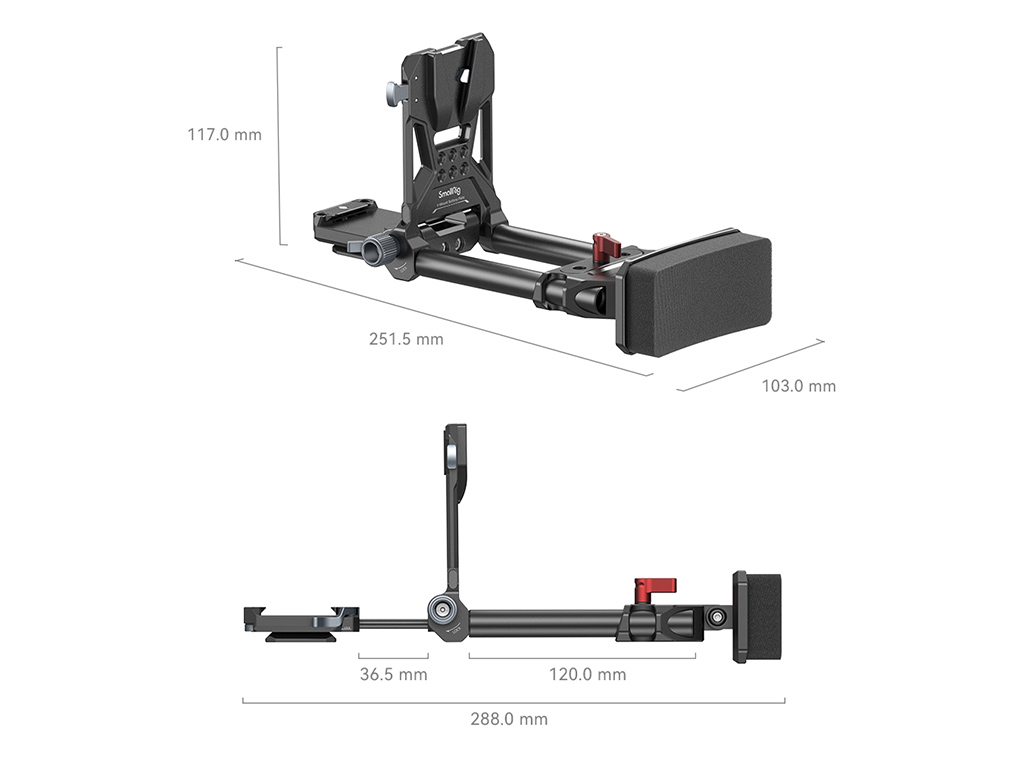 SmallRig 4063 Kompakt V-Mount Plaka Sistemi