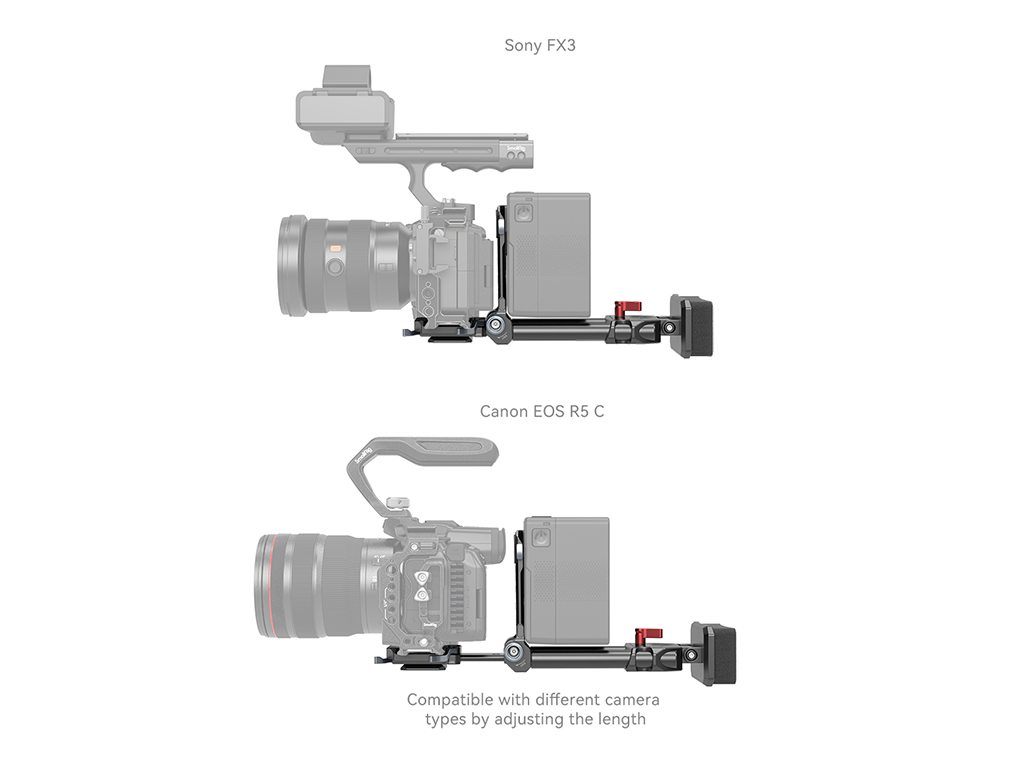SmallRig 4063 Kompakt V-Mount Plaka Sistemi