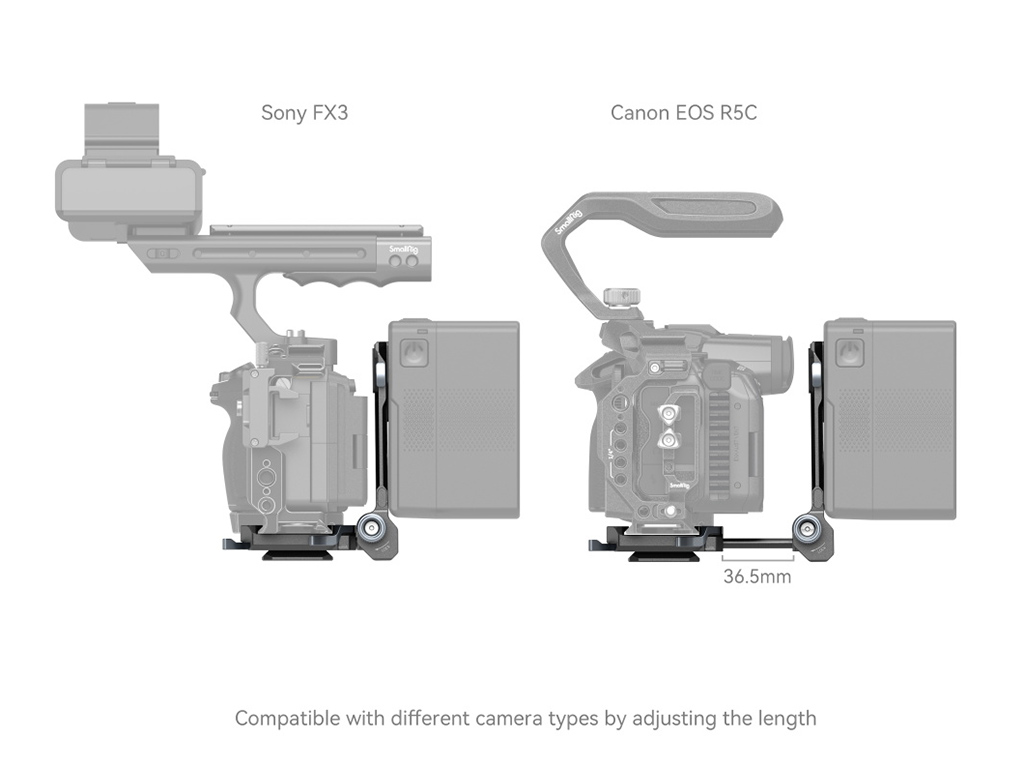 SmallRig 4064 Kompakt V-Mount Plaka Sistemi