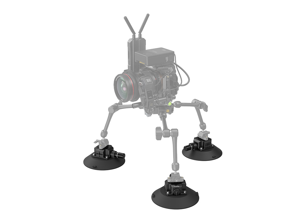 SmallRig 4114 Vakumlu Kamera Montajı 6" Vantuz (Tekli)