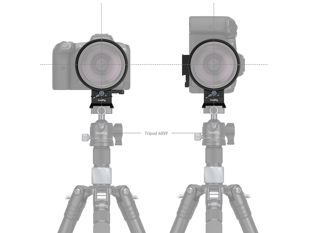 SmallRig 4300 Canon R Serisi Uyumlu Yatay Dikey Dönebilen Montaj Plaka Kiti