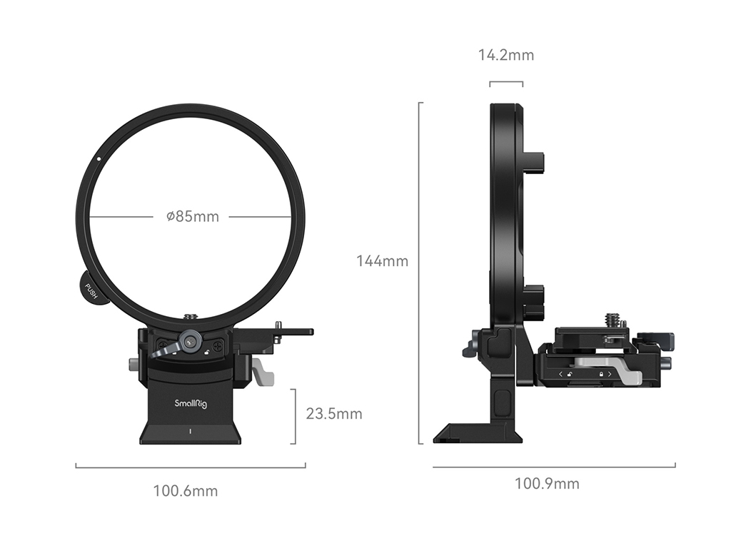 SmallRig 4305 Fujifilm GFX Yatay ve Dikey Dönebilen Montaj Aparatı