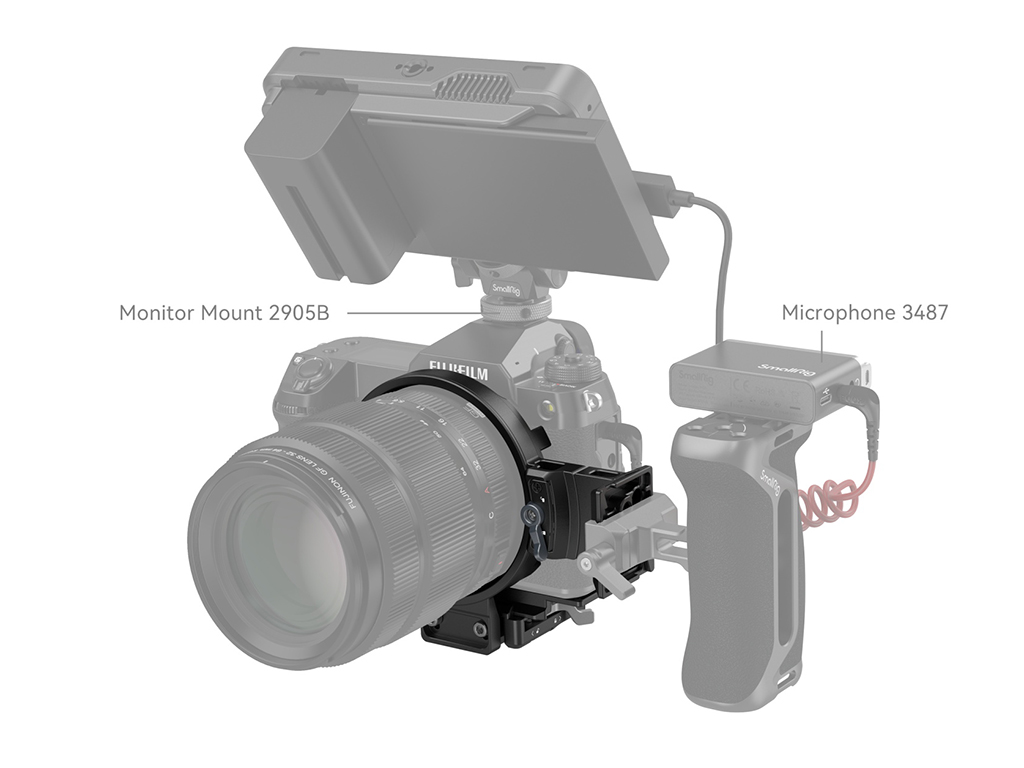 SmallRig 4305 Fujifilm GFX Yatay ve Dikey Dönebilen Montaj Aparatı