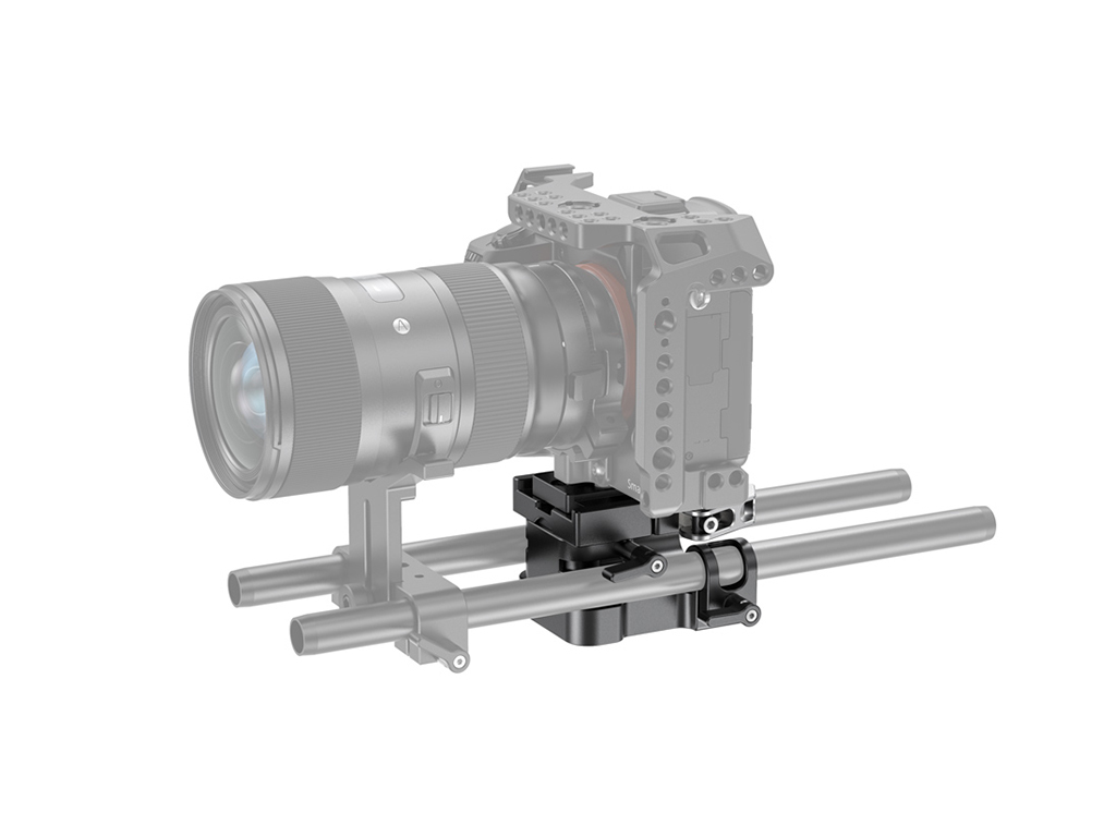 SmallRig 2092B Evrensel 15mm Ray Destek Sistemi Baseplate