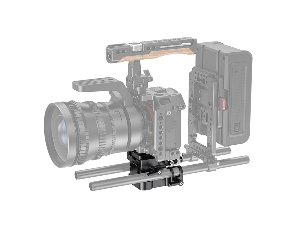SmallRig 2092B Evrensel 15mm Ray Destek Sistemi Baseplate