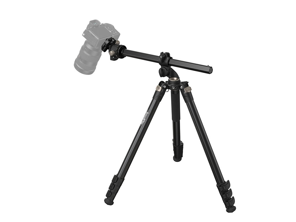 SmallRig 4288 CT200 Yatay ve Dikey 10kg Taşıma Kapasiteli Fotoğraf Tripodu 185cm Maksimum Uzunluk