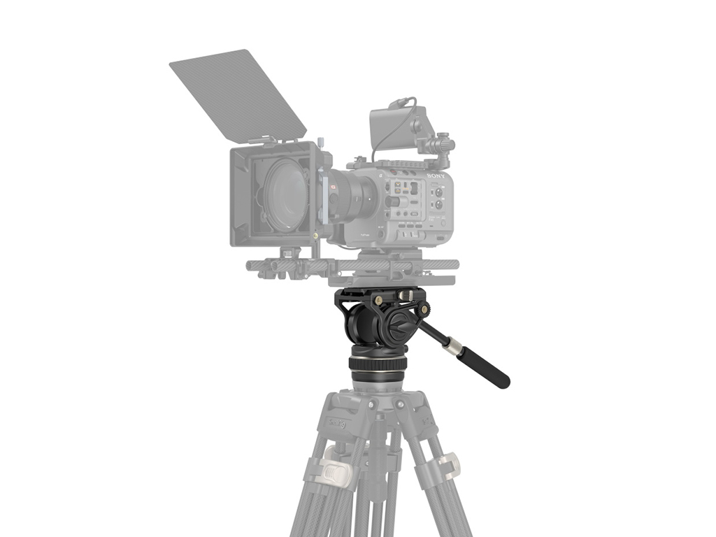 SmallRig 4165 DH-10 Su Terazili 10kg Taşıma Kapasiteli Video Başlığı 501PL Plate