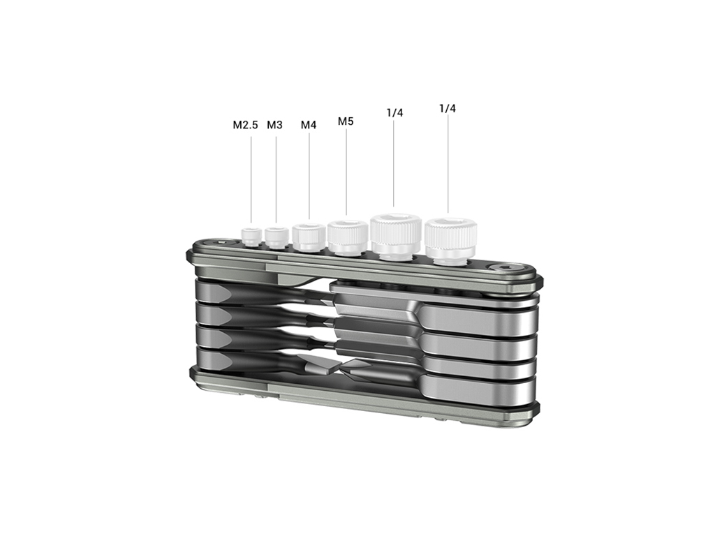 SmallRig TC2713 Çok Amaçlı 9 in 1 Katlanır Tornavida Seti