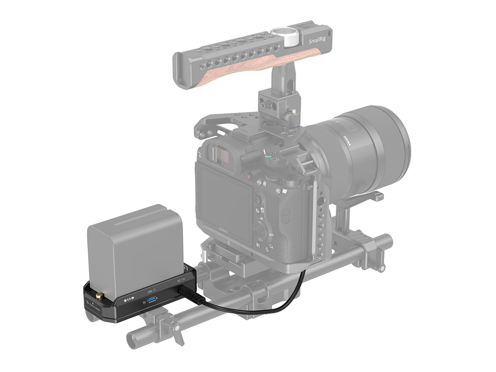 SmallRig 4341 NP-F Plate ve NP-FZ100 Dummy Kablo Kit