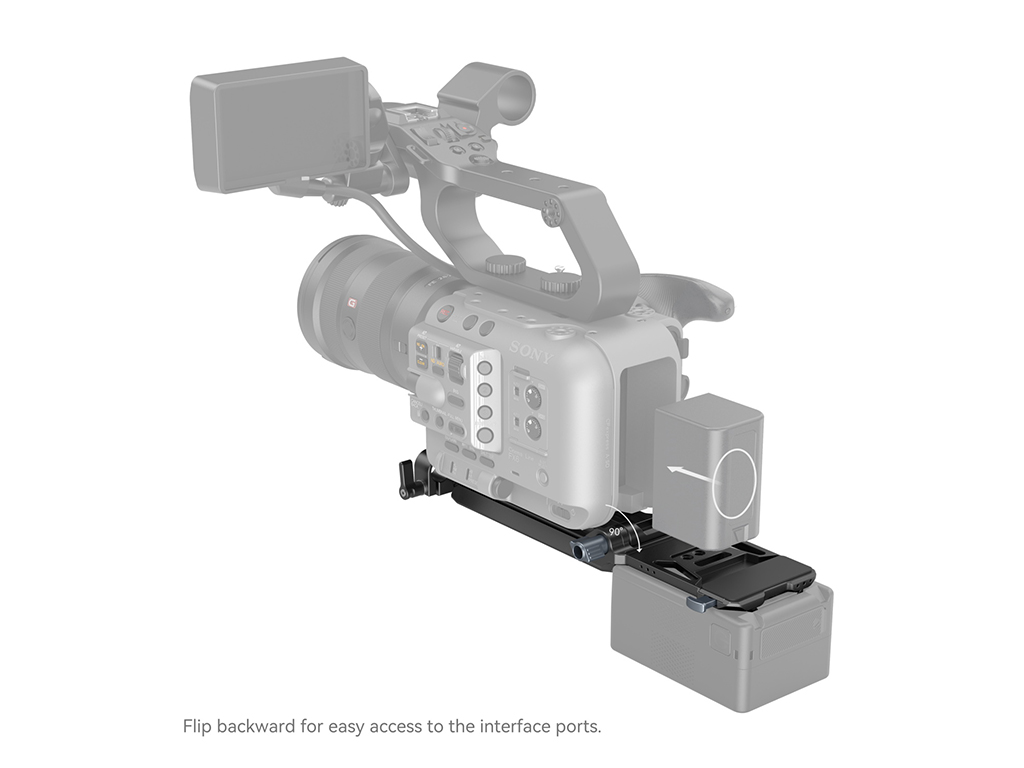 SmallRig 4323 Sinema Kameraları için V-Mount Batarya Plakası V-Mount Plate