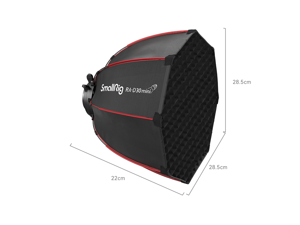 SmallRig 4358 RA-D30 RC60B Uyumlu 30cm Parabolik Softbox