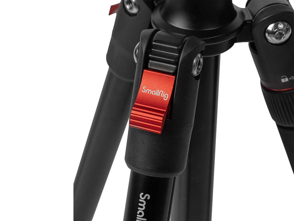 SmallRig 3983 T-10 Başlıksız 15kg Taşıma Kapasiteli Fotoğraf Tripodu 170cm Maksimum Uzunluk
