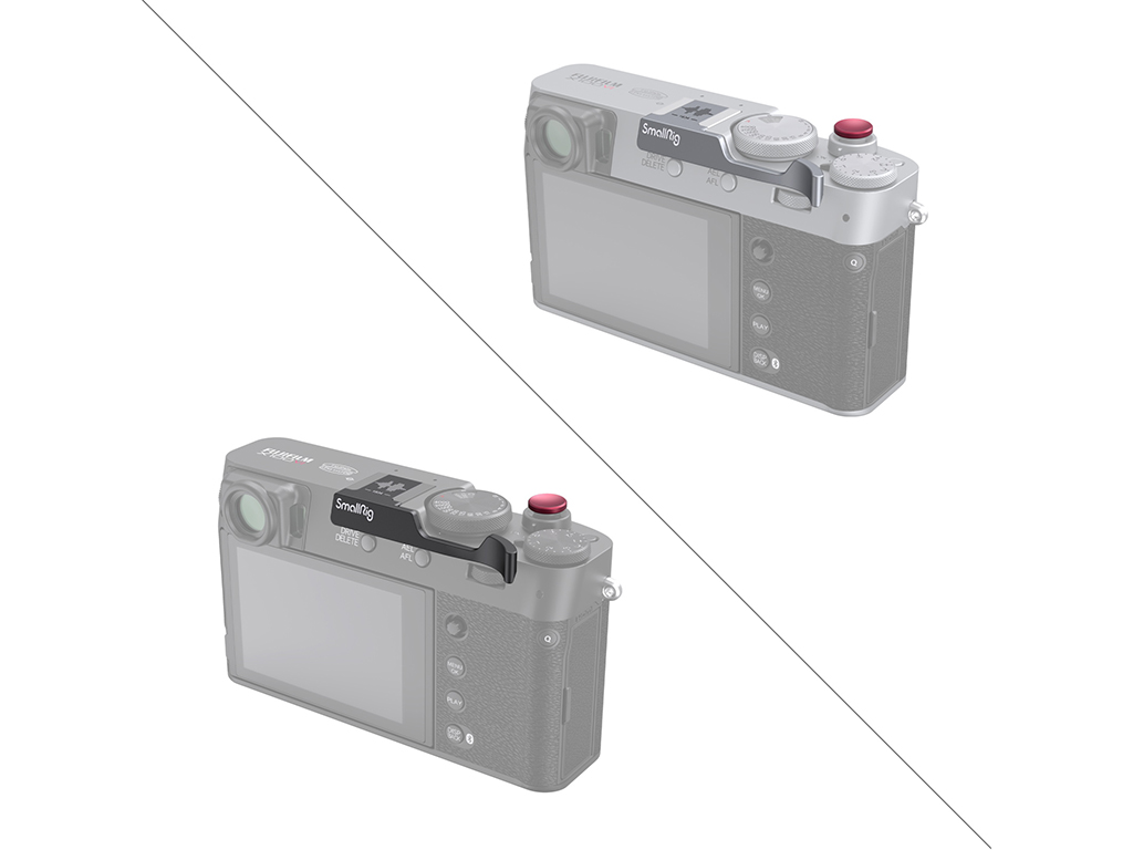 SmallRig 4559 Fujifilm X100VI Uyumlu Siyah Başparmak Grip Deklanşör Düğmesi Dahil