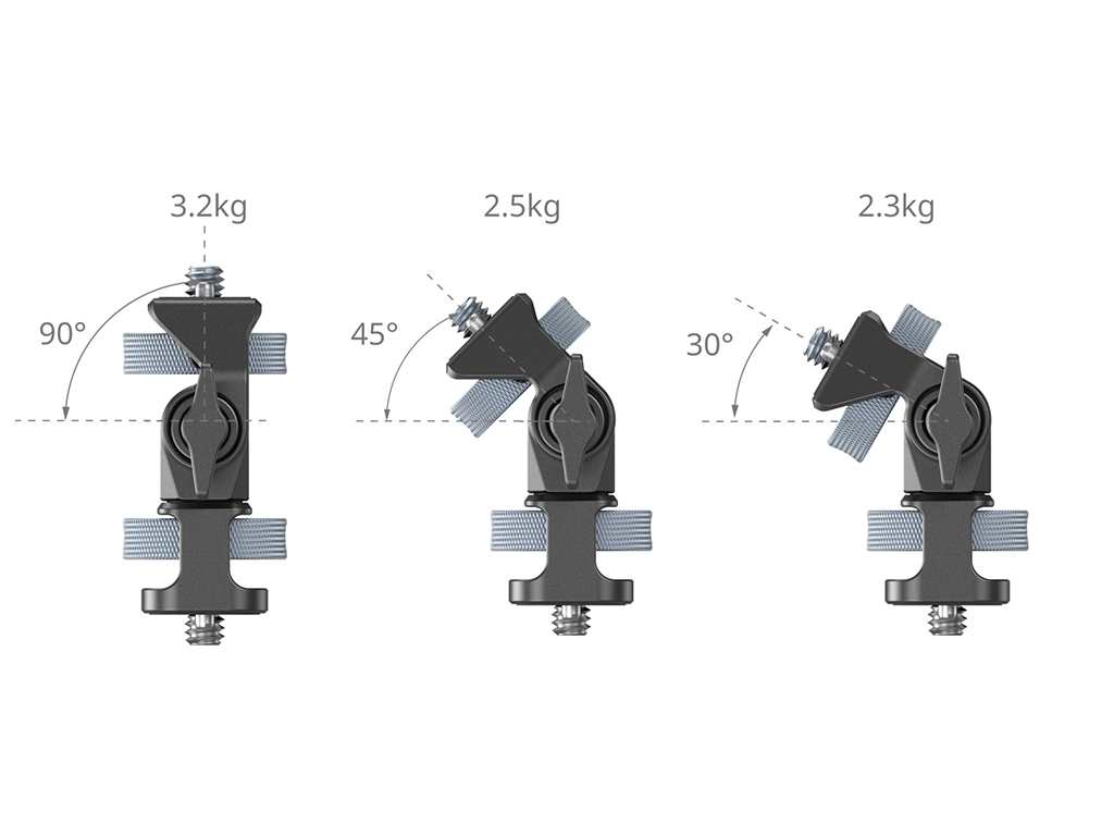 SmallRig 4886 Vidalı Ayarlanabilir Monitör Tutucu