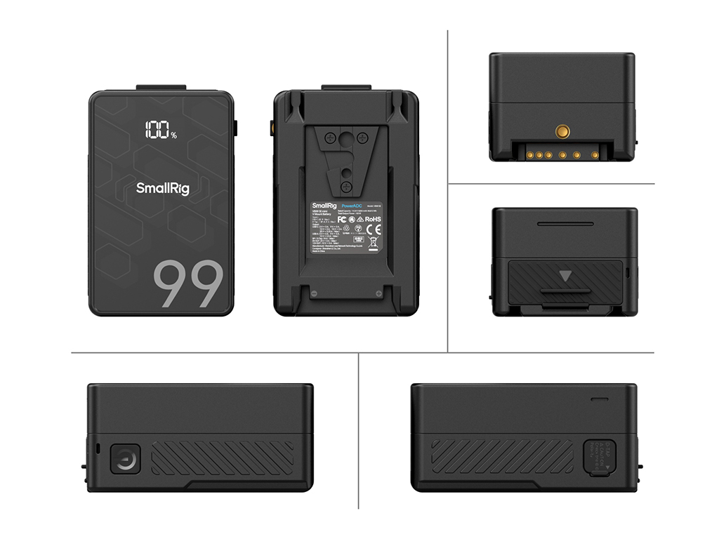 SmallRig 4608 VB99SE 65W 6800 mAh Mini V-Mount Batarya