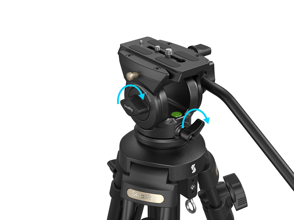 SmallRig 4684 AD50 Lite 10kg Taşıma Kapasiteli Video Tripodu 158cm Maksimum Uzunluk